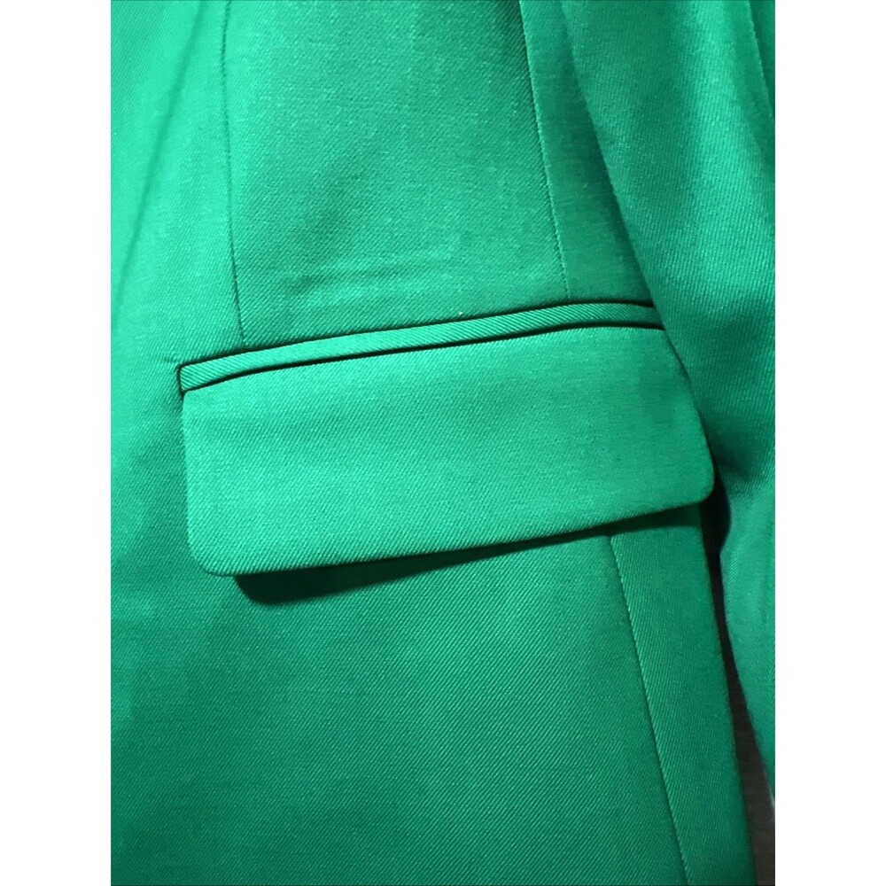 Argent Women’s 12 Green Blazer Jacket 2-Buttons NWT - Picture 5 of 10